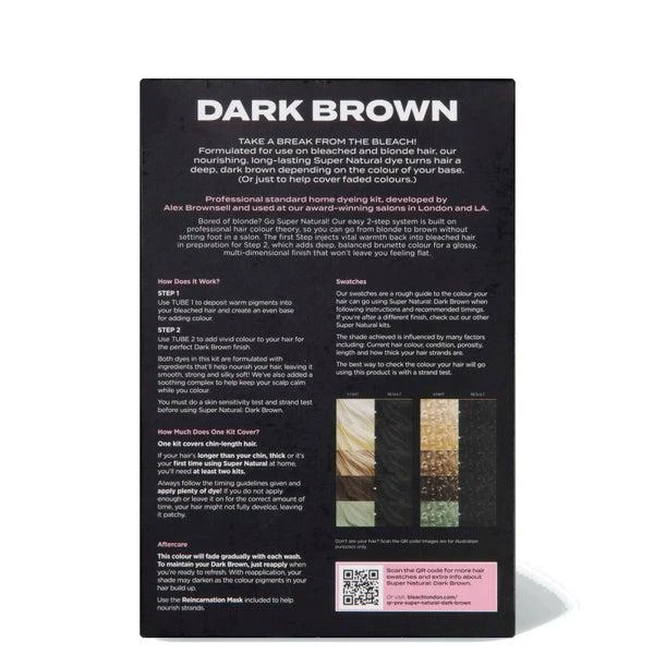商品BLEACH LONDON|BLEACH LONDON Super Natural Kit - Dark Brown,价格¥134,第2张图片详细描述