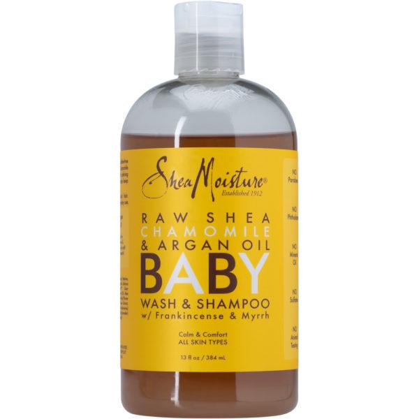 Raw Shea Chamomile & Argan Oil Baby Head To Toe Wash & Shampoo商品第1张图片规格展示