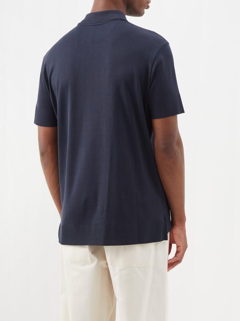 Short sleeve cotton polo shirt商品第5张图片规格展示