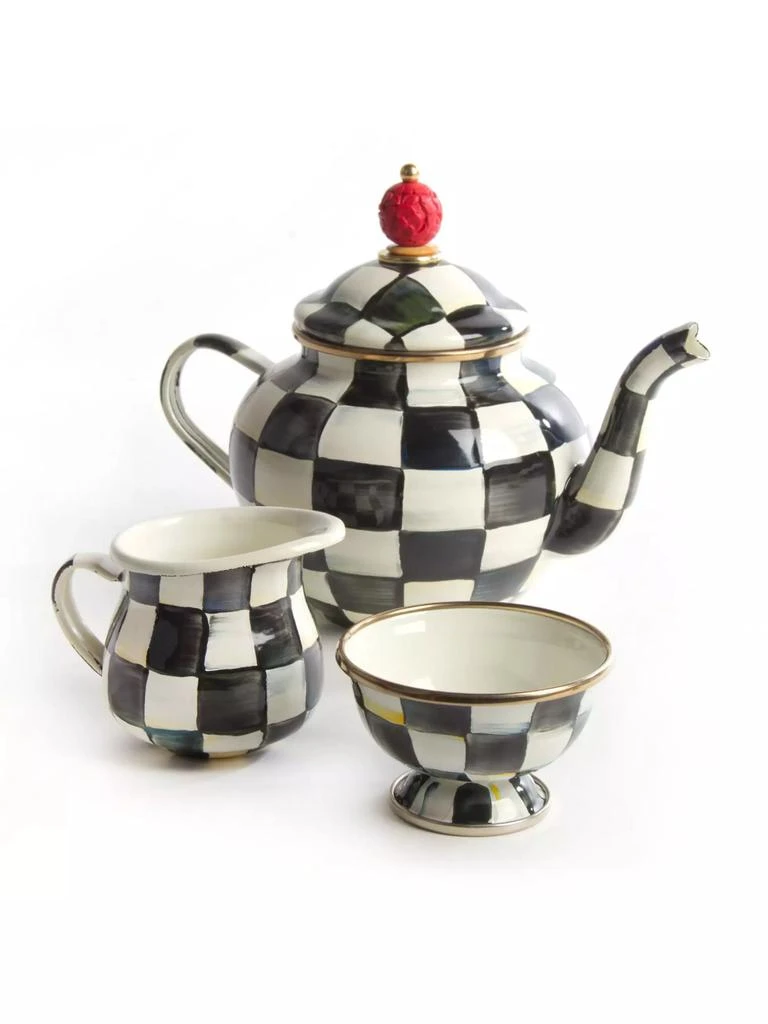 商品MacKenzie-Childs|Courtly Check Creamer,价格¥569,第2张图片详细描述