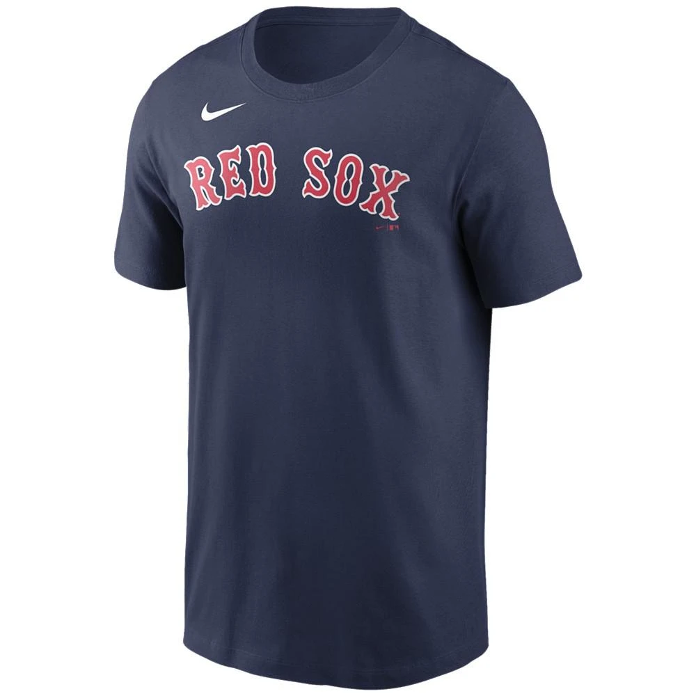 商品NIKE|Men's J.D. Martinez Boston Red Sox Name and Number Player T-Shirt,价格¥300,第2张图片详细描述