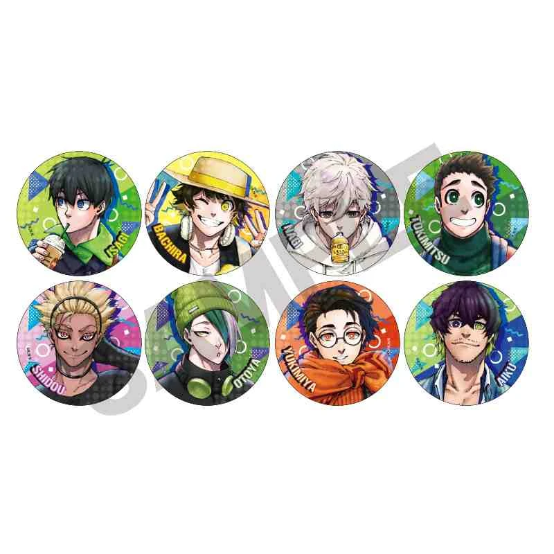 商品[国内直发] MARUONE|CRUX 蓝色监狱 私服Ver. 第一弹 吧唧徽章 整盒贩卖 全8种,价格¥220,第1张图片
