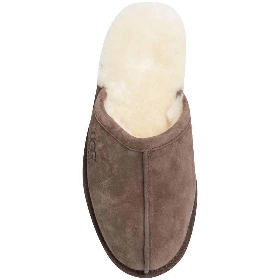 商品UGG|UGG MEN'S SCUFF SUEDE SHEEPSKIN SLIPPERS - ESPRESSO,价格¥849,第5张图片详细描述