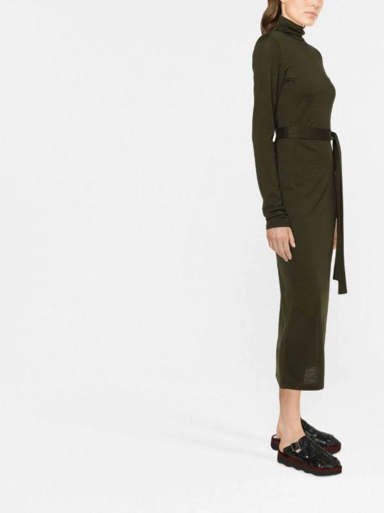 商品Ralph Lauren|Ralph L AU Ren Women&#39;s  Green Other Materials Dress,价格¥2248,第3张图片详细描述