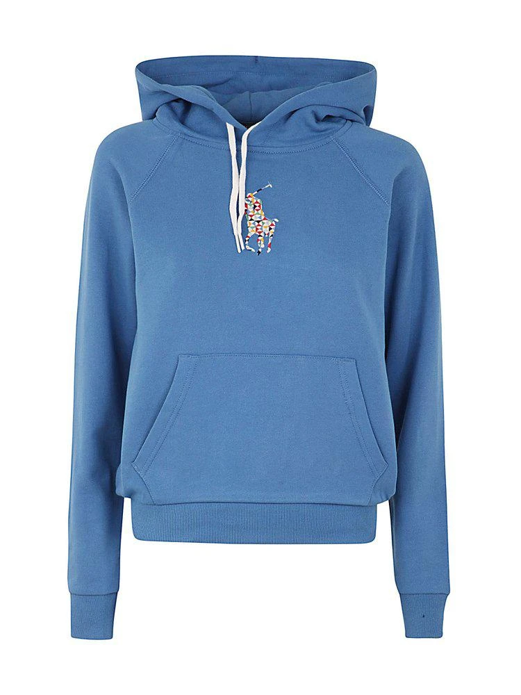 商品Ralph Lauren|Polo Ralph Lauren Logo Embroidered Drawstring Hoodie,价格¥1066,第1张图片