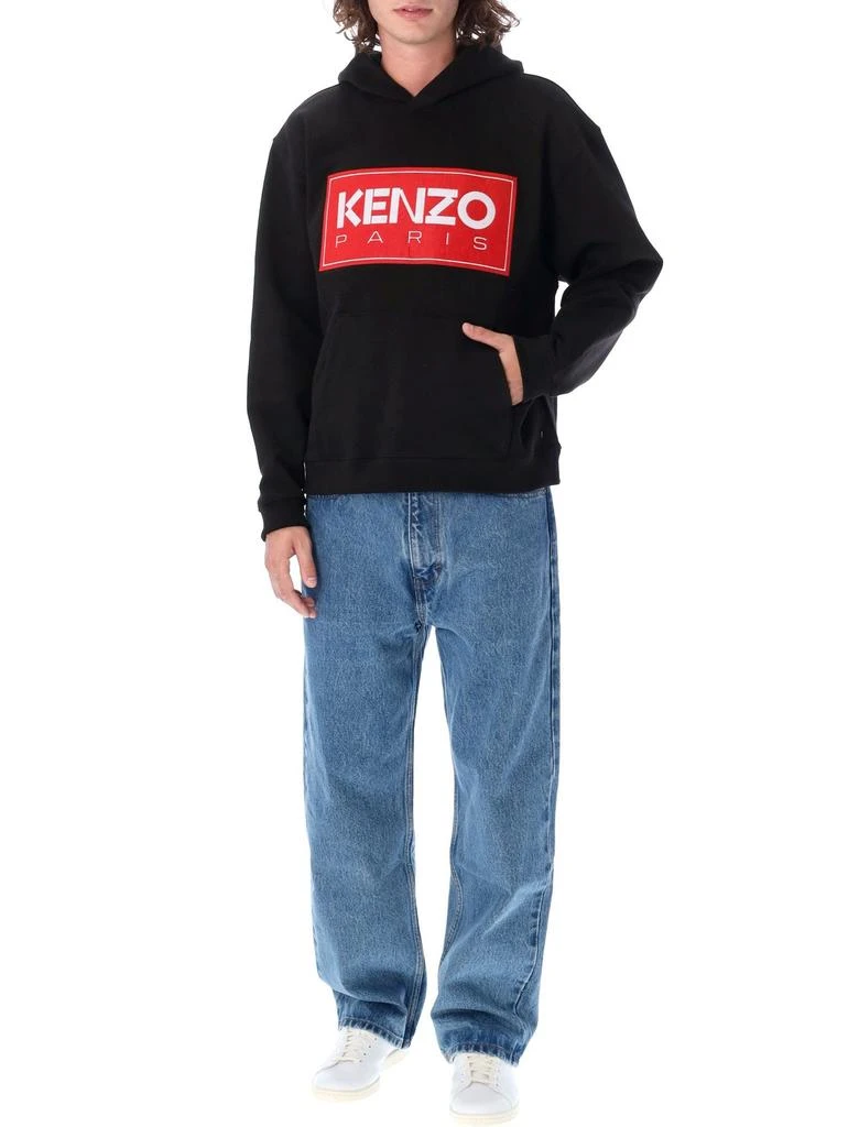 商品Kenzo|Kenzo Paris Logo Patch Hoodie,价格¥1850,第4张图片详细描述