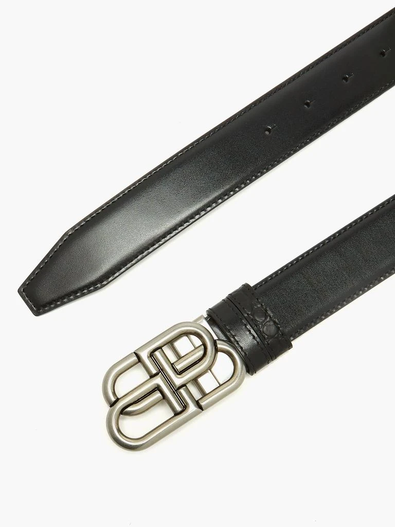BB-logo leather belt 商品