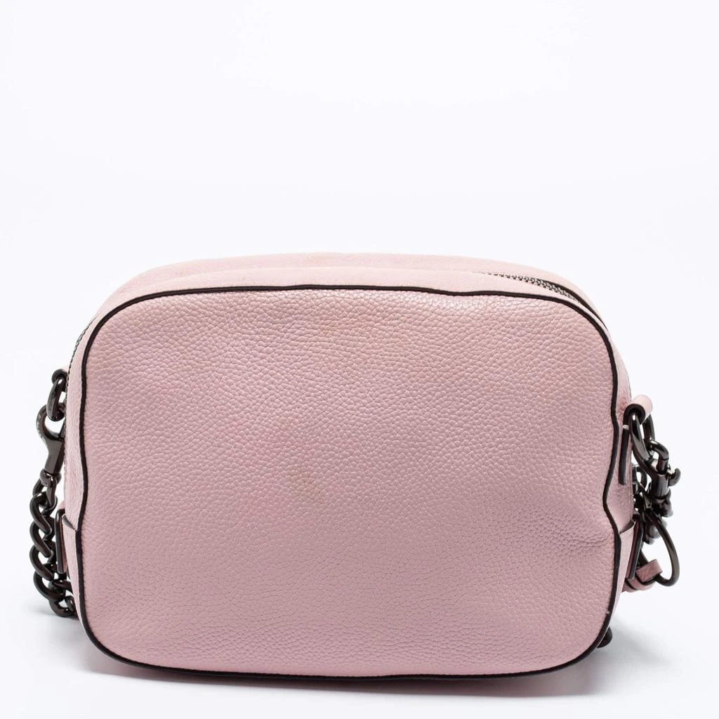 商品[二手商品] Coach|Coach Pink Pebbled Leather Camera Shoulder Bag,价格¥1016,第4张图片详细描述