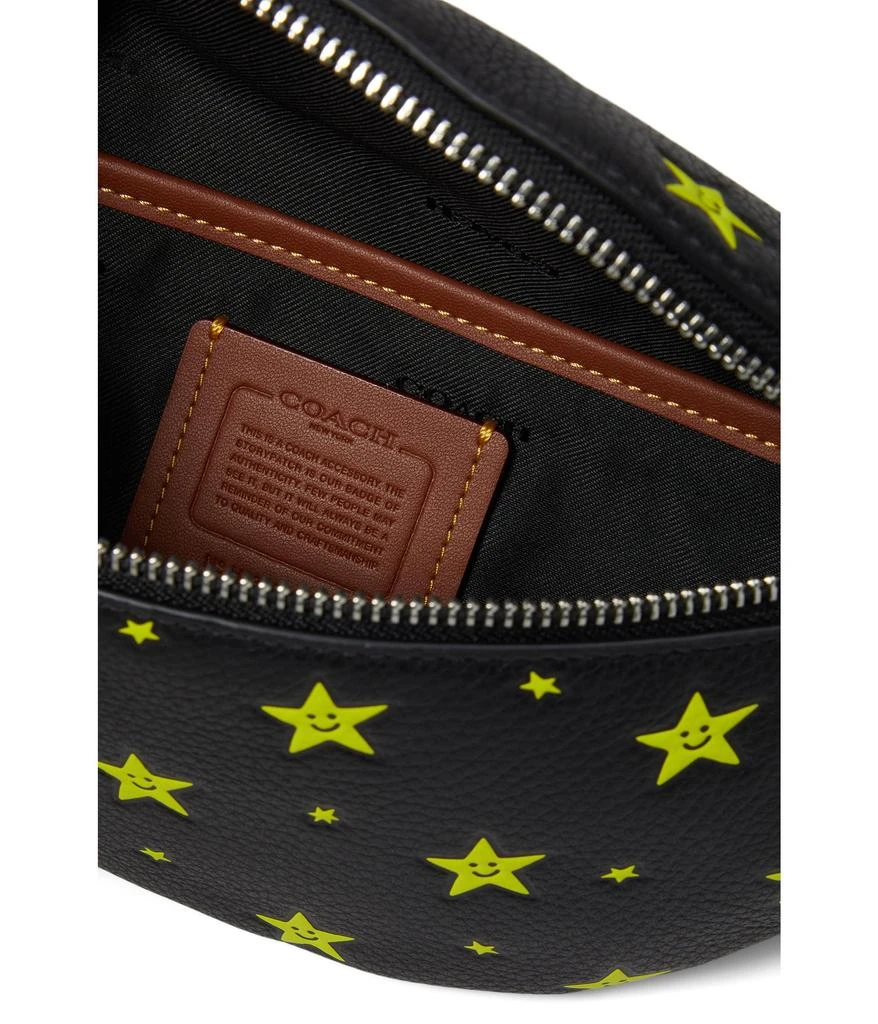 商品Coach|Charter Belt Bag 7 in Star Printed Leather,价格¥1477,第3张图片详细描述