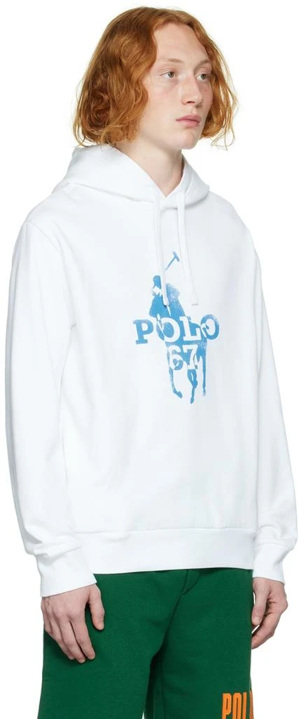 商品Ralph Lauren|White Big Pony Hoodie,价格¥512,第2张图片详细描述