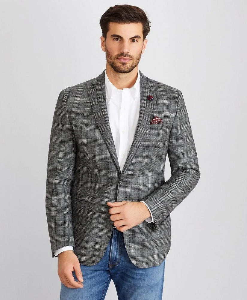 商品Brooks Brothers|Regent Fit Check Sport Coat,价格¥1664,第1张图片