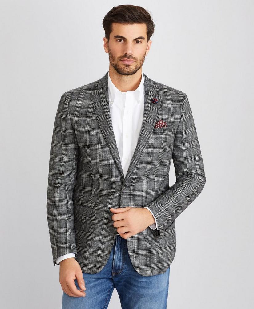 商品Brooks Brothers|Regent Fit Check Sport Coat,价格¥1864,第1张图片