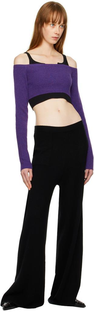 商品Lisa Yang|Purple Gina Sweater,价格¥1539,第6张图片详细描述