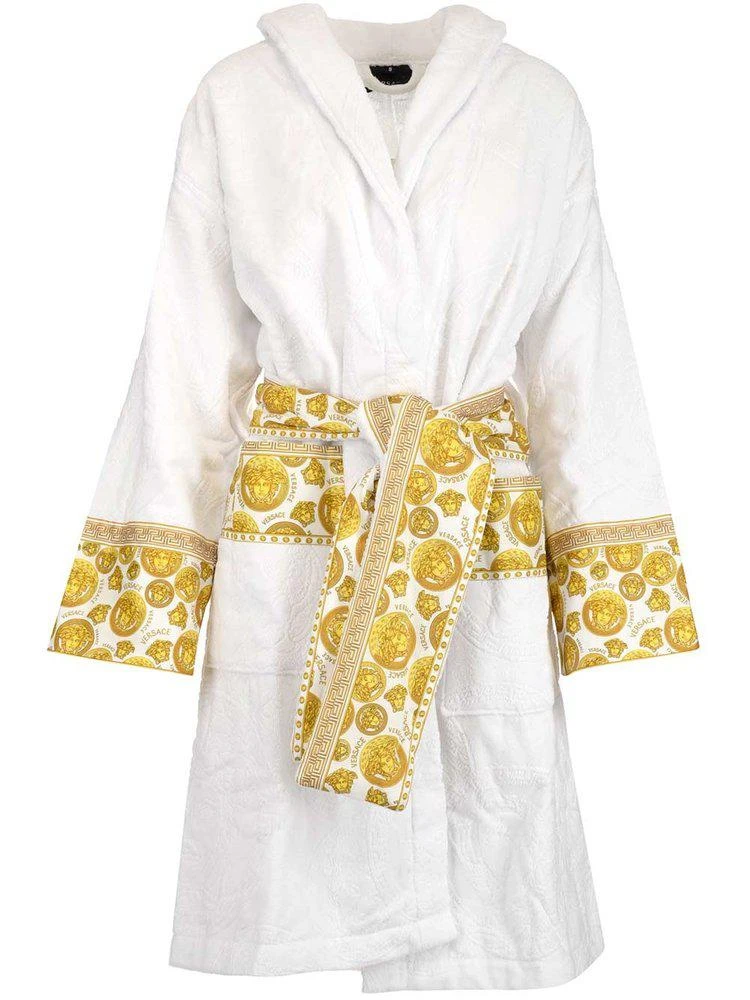 商品Versace|Versace Medusa Printed Long-Sleeved Robe,价格¥3564,第1张图片