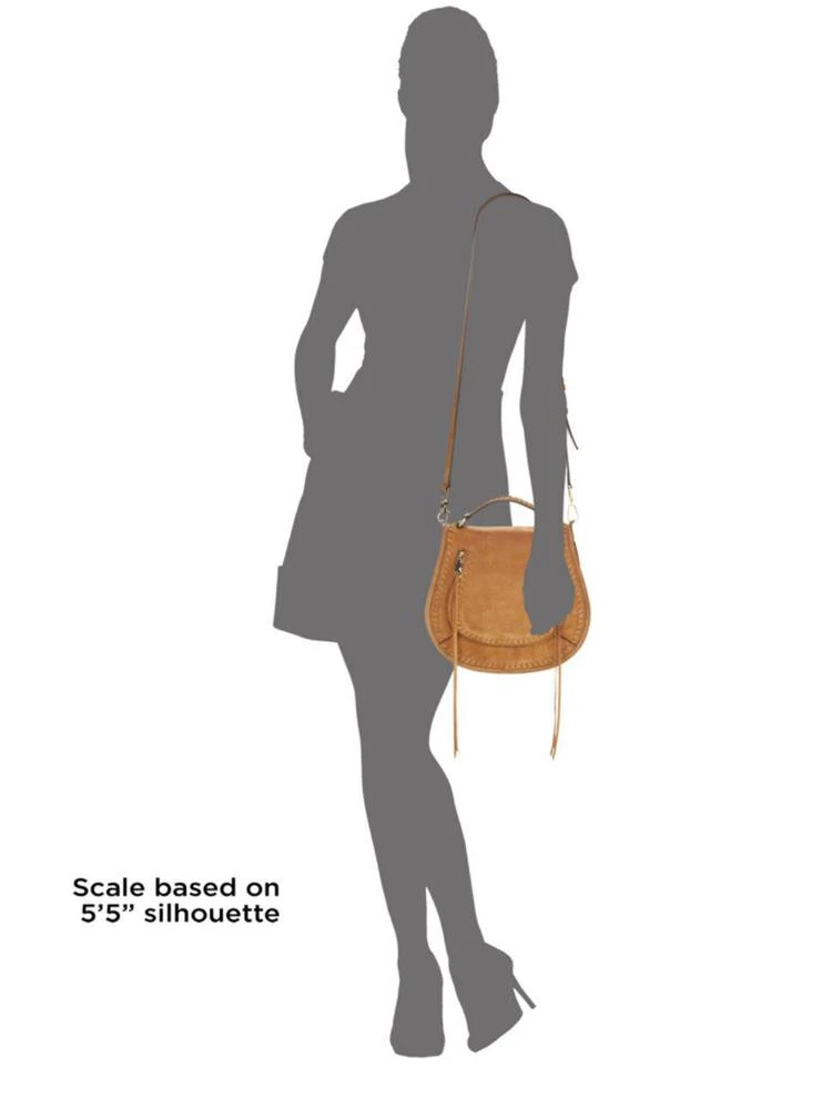 商品Rebecca Minkoff|Vanity Nubuck 麂皮斜挎包,价格¥1035,第3张图片详细描述