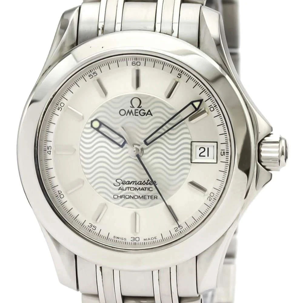 商品[二手商品] Omega|Omega Silver Stainless Steel Seamaster 120M Chronometer Automatic 2501.31 Men's Wristwatch 36 MM,价格¥10162,第2张图片详细描述