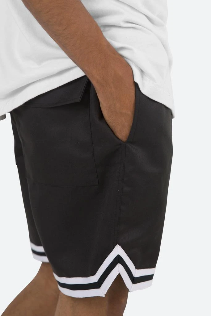 Poly Cotton Walking Shorts - Black 商品
