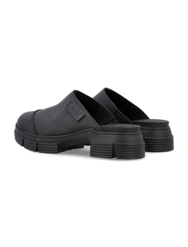 商品Ganni|Ganni Recycled Rubber City Mules,价格¥1138,第4张图片详细描述