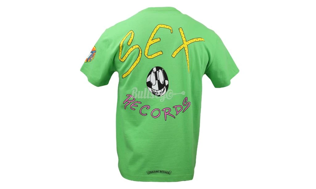 商品Chrome Hearts|Chrome Hearts Matty Boy Sex Records Green T-Shirt,价格¥4305,第1张图片