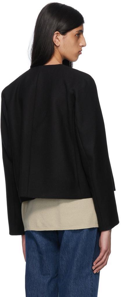 商品Totême|Black Wool Jacket,价格¥3051,第5张图片详细描述