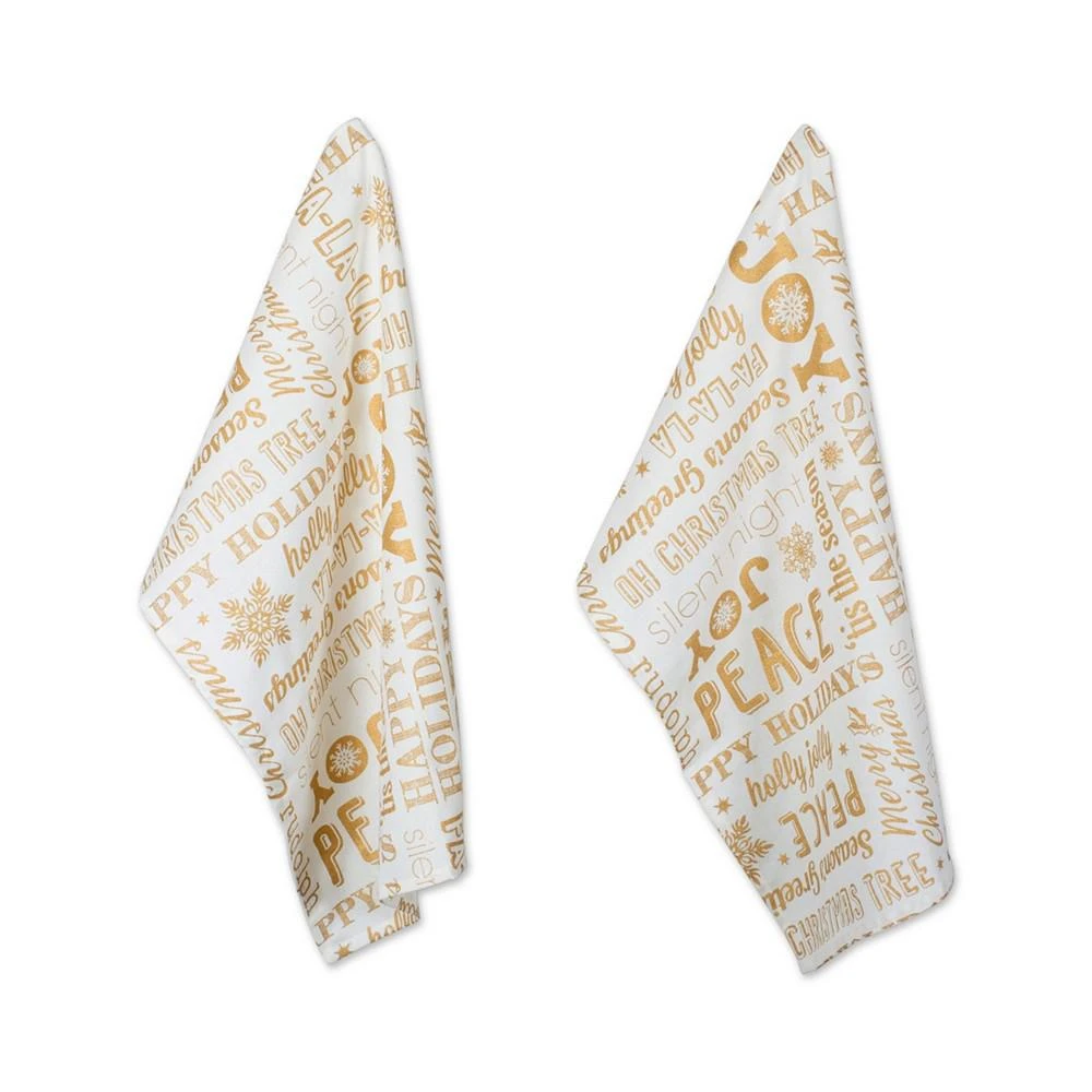 商品Design Imports|Christmas Collage Dishtowel Set,价格¥186,第1张图片