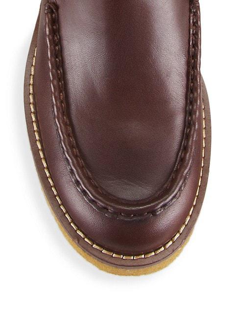 Delaney Leather Chelsea Booties商品第4张图片规格展示
