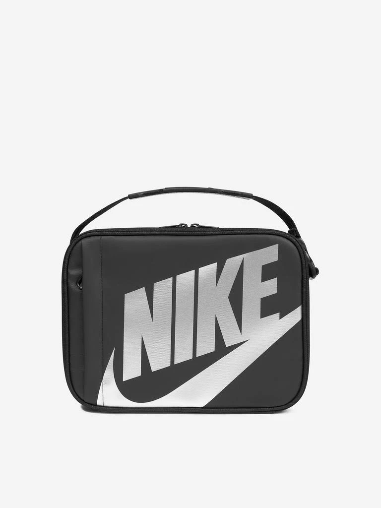 商品NIKE|Nike Kids Futura Coated Fuel Pack Lunch Bag in Black (26cm),价格¥218,第1张图片