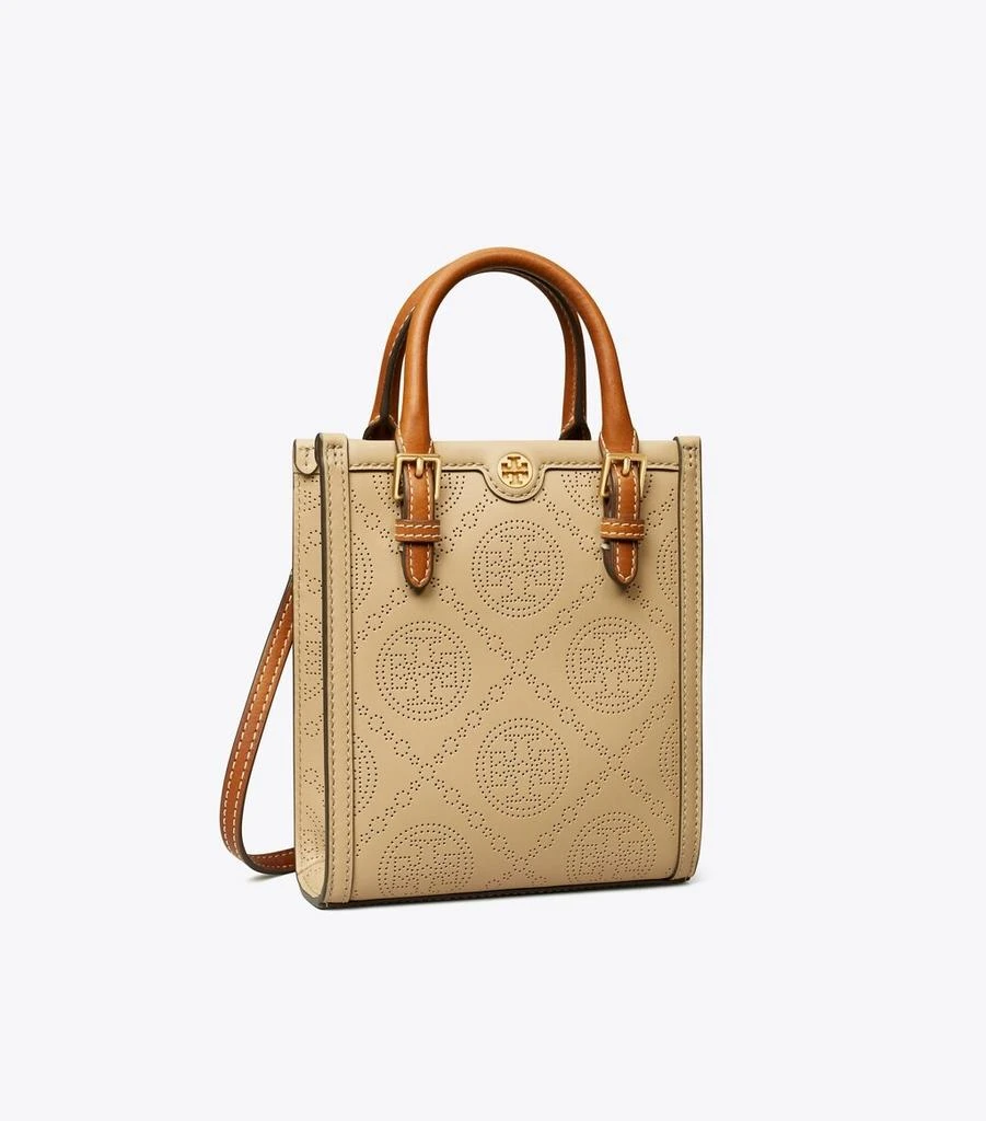 商品Tory Burch|Mini T Monogram Perforated Tote,价格¥2461,第1张图片