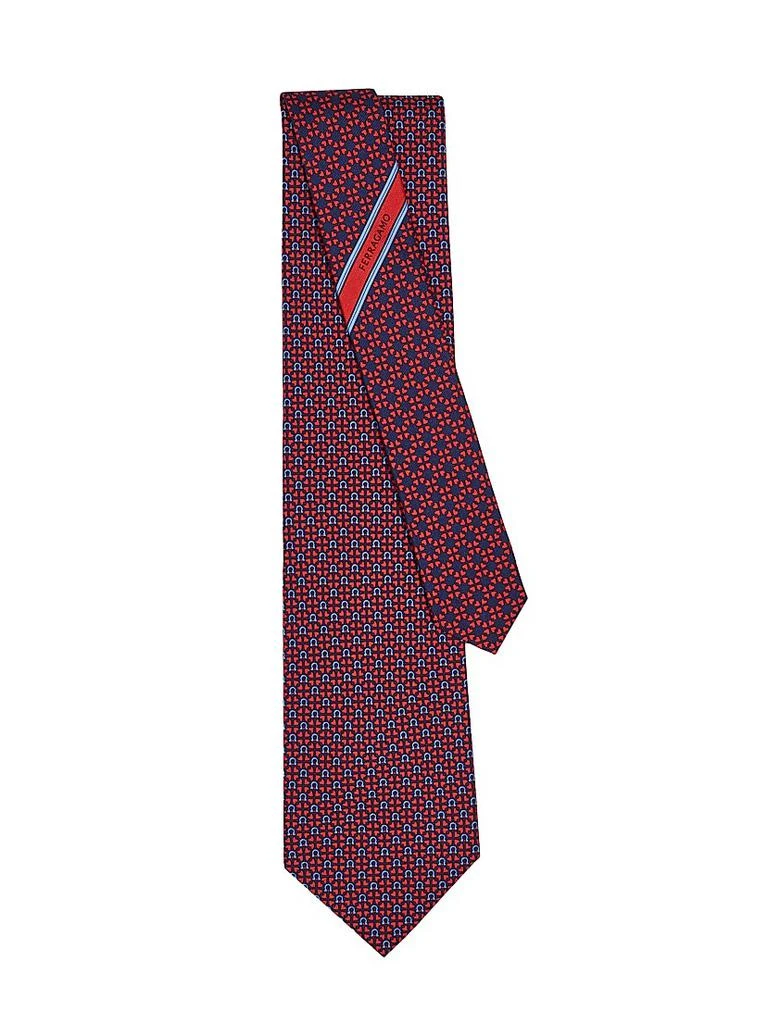 商品Salvatore Ferragamo|Ada Gancio Woven Silk Tie,价格¥1771,第3张图片详细描述