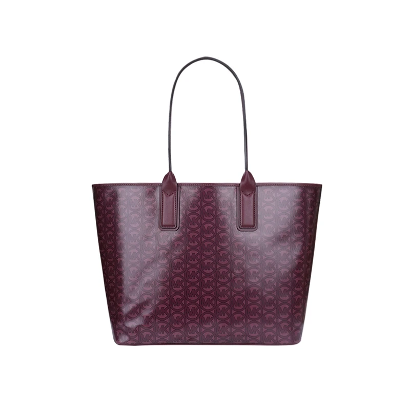 Michael Kors 奥莱款女士皮质单肩手提包35H1T2JT3C-MERLOT 商品