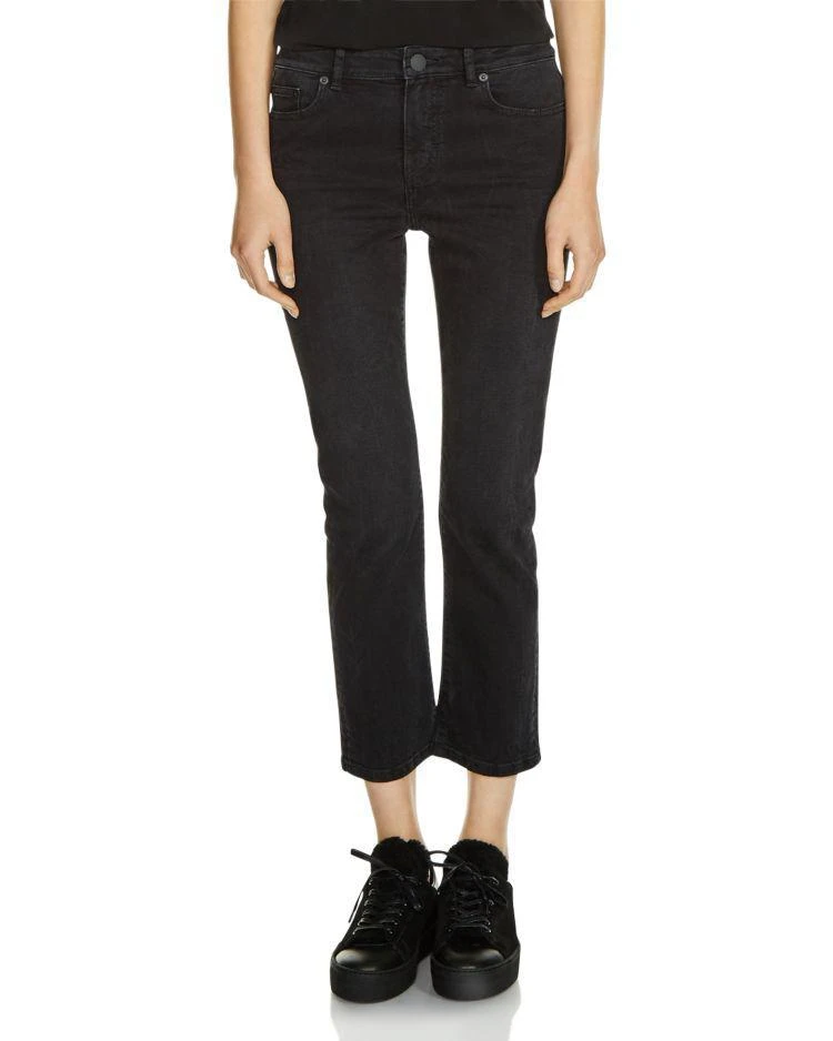 商品Maje|Pippa Cropped Jeans in Black,价格¥652,第1张图片