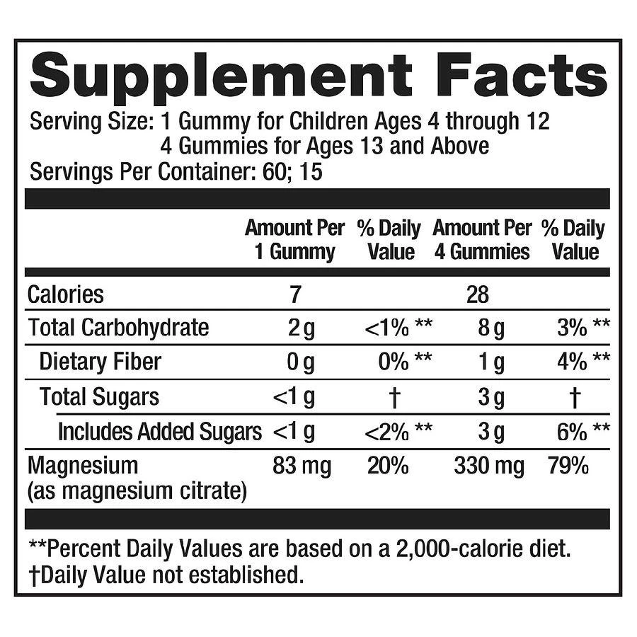 商品Natural Vitality|Calm Magnesium Anti-Stress Gummies Raspberry-Lemon,价格¥164,第4张图片详细描述