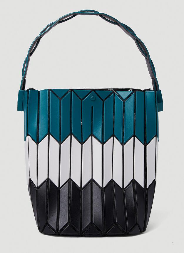 Matte Bucket Handbag in Blue商品第1张图片规格展示