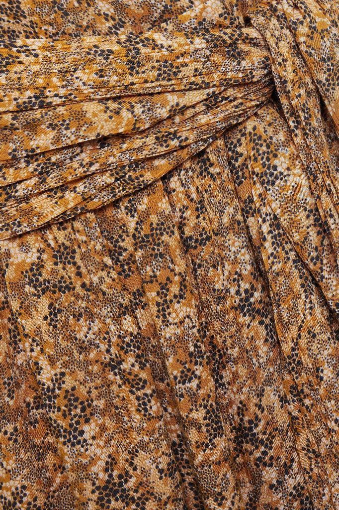 商品ba&sh|Noemi printed crepon midi wrap dress,价格¥880,第6张图片详细描述
