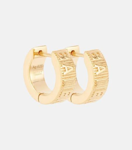 商品Balenciaga|Force sterling silver hoop earrings,价格¥5286,第1张图片