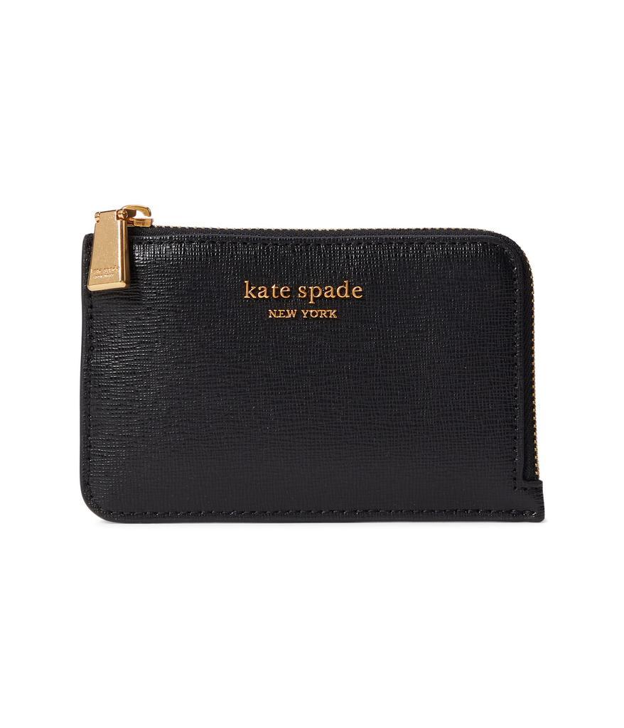 商品Kate Spade|Morgan Saffiano Leather Zip Card Holder,价格¥437,第1张图片