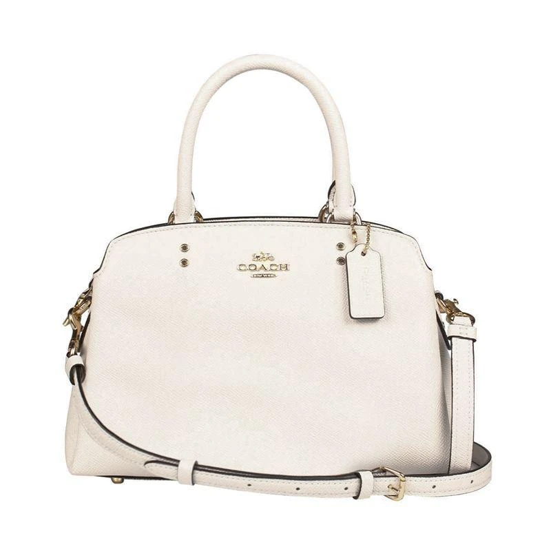 商品Coach|美国直邮 COACH/蔻驰奥莱20新款女士白色单肩手提戴妃包时尚气质优雅,价格¥2756,第1张图片