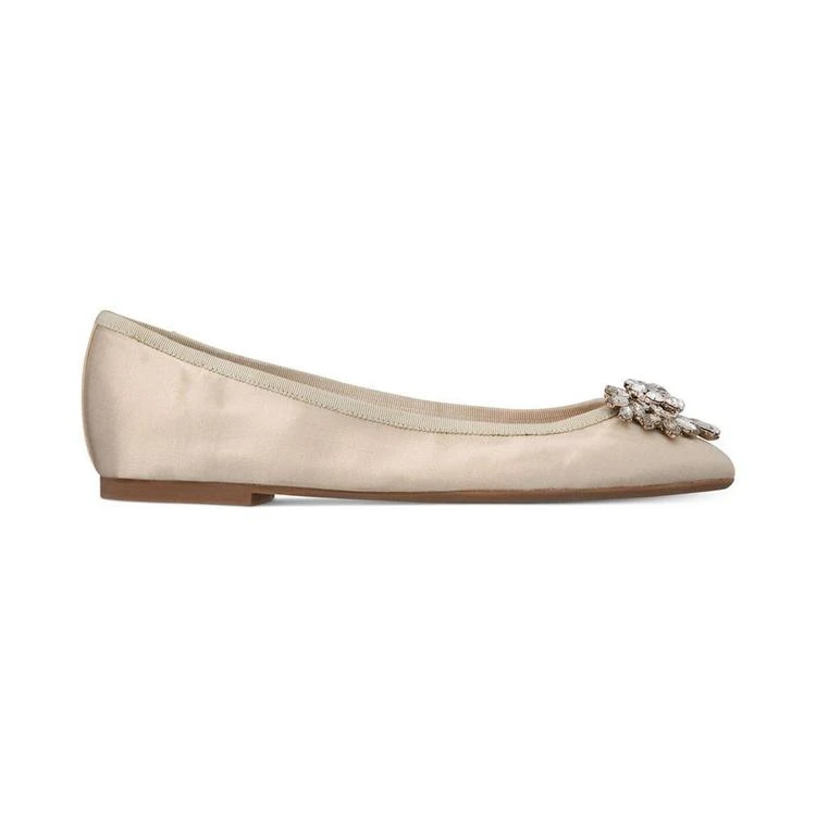 商品Badgley Mischka|Bianca Embellished Evening Flats,价格¥391,第2张图片详细描述