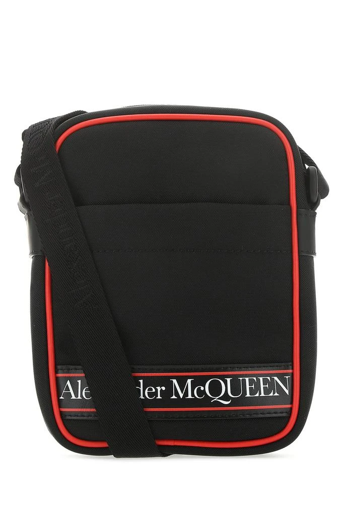 商品Alexander McQueen|Alexander McQueen Logo Detailed Zipped Messenger Bag,价格¥2504,第1张图片
