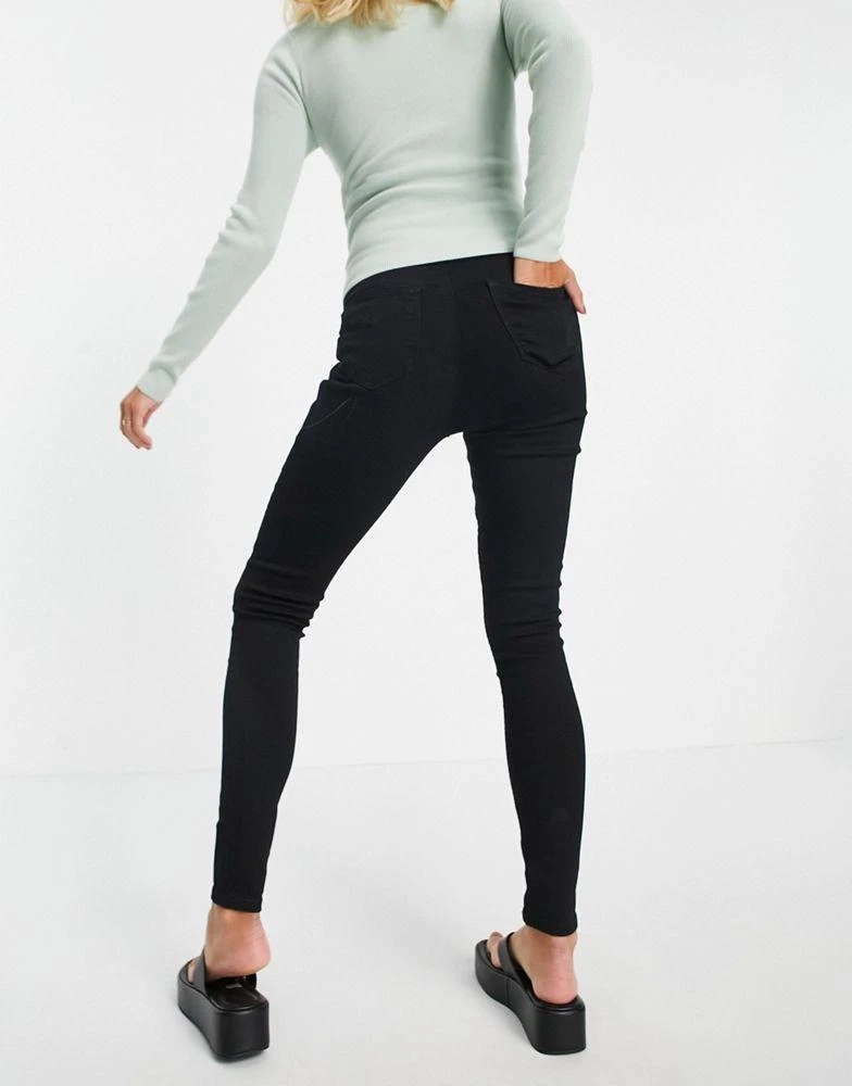 商品Topshop|Topshop Maternity under bump Joni jean in black,价格¥201,第2张图片详细描述
