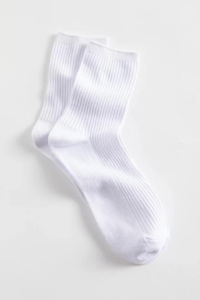 商品Urban Outfitters|Basic Ribbed Crew Sock,价格¥75,第1张图片