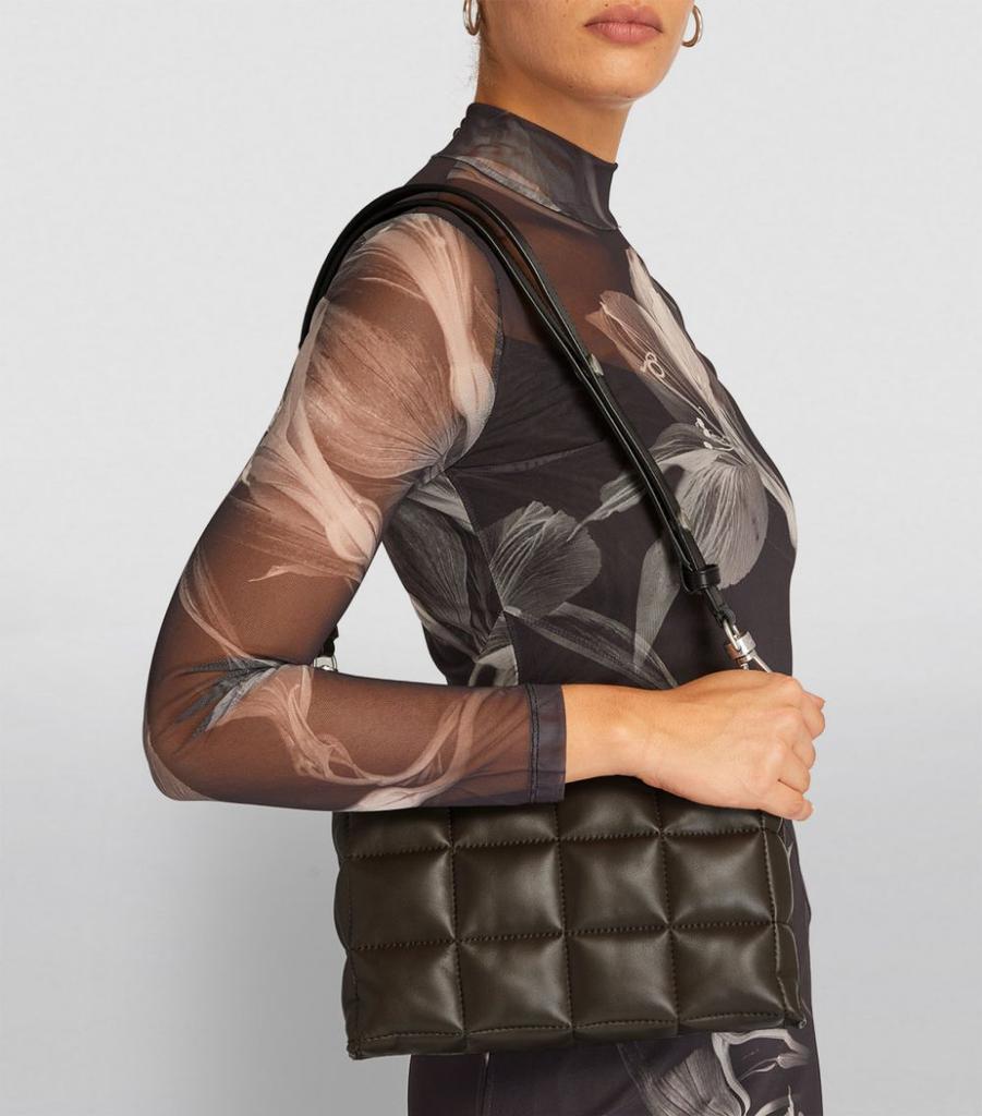 商品ALL SAINTS|Leather Quilted Eve Cross-Body Bag,价格¥1052,第4张图片详细描述