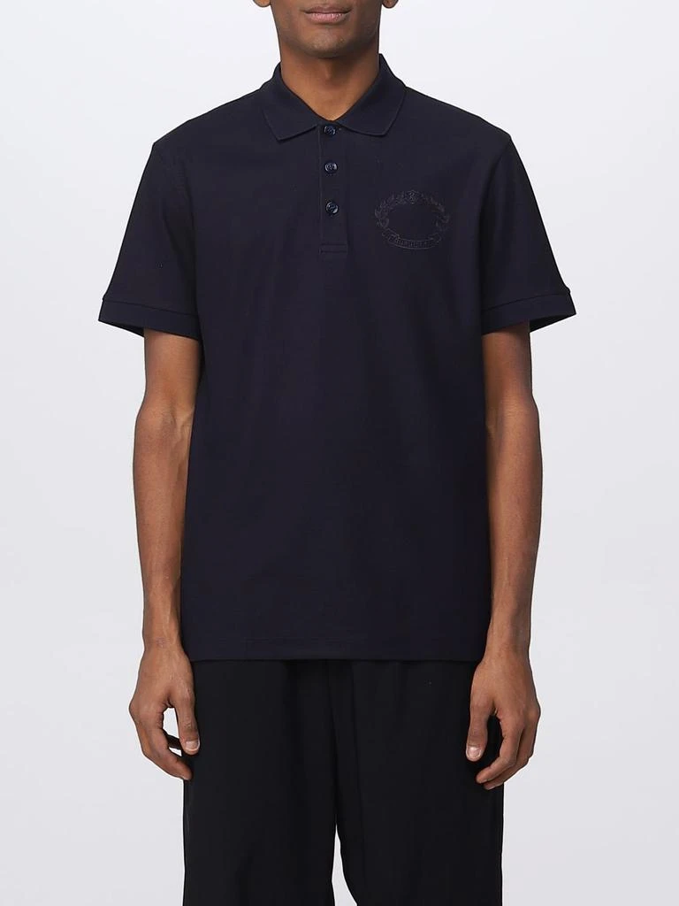 商品Burberry|Burberry cotton polo shirt,价格¥2547,第1张图片