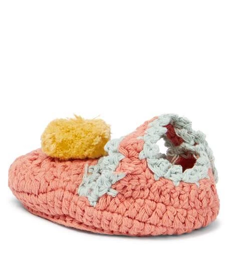 商品Louise Misha|Baby Rosette crochet slippers,价格¥146,第2张图片详细描述