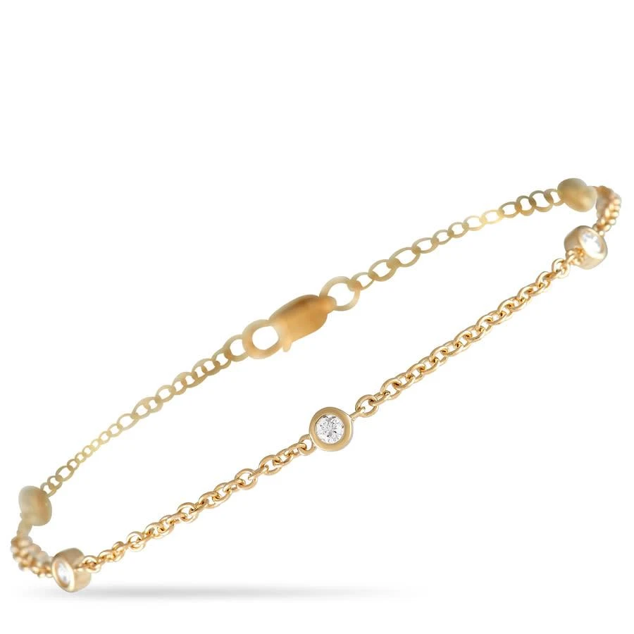 商品LB Exclusive|14K Yellow Gold 0.20 ct Diamond Bracelet,价格¥2938,第1张图片