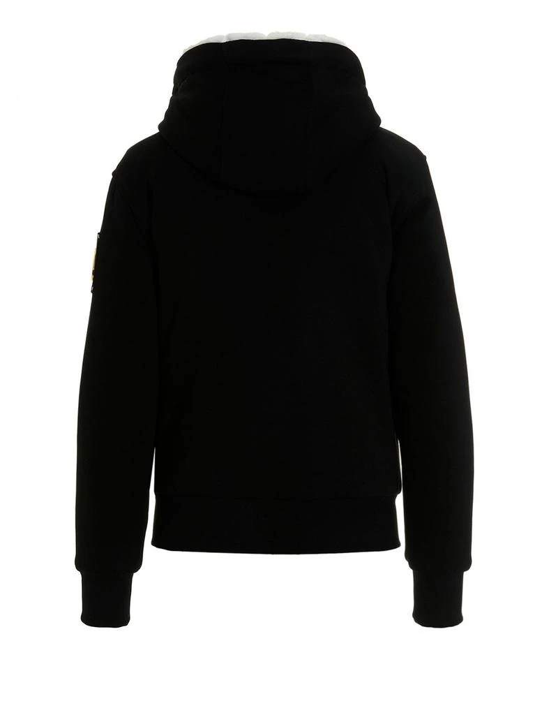 商品Moose Knuckles|Moose Knuckles Logo-Plaque Hoodie,价格¥3562,第2张图片详细描述
