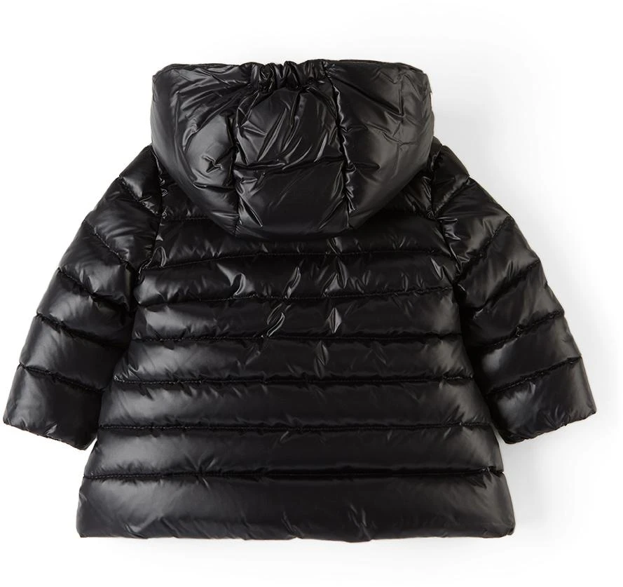 商品Versace|Baby Black Down Logo Embroidery Jacket,价格¥1415,第2张图片详细描述