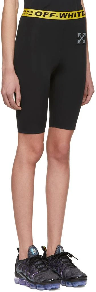 商品Off-White|SSENSE Exclusive Black "WORKOUT" 'Sport' Cycling Shorts,价格¥1096,第2张图片详细描述