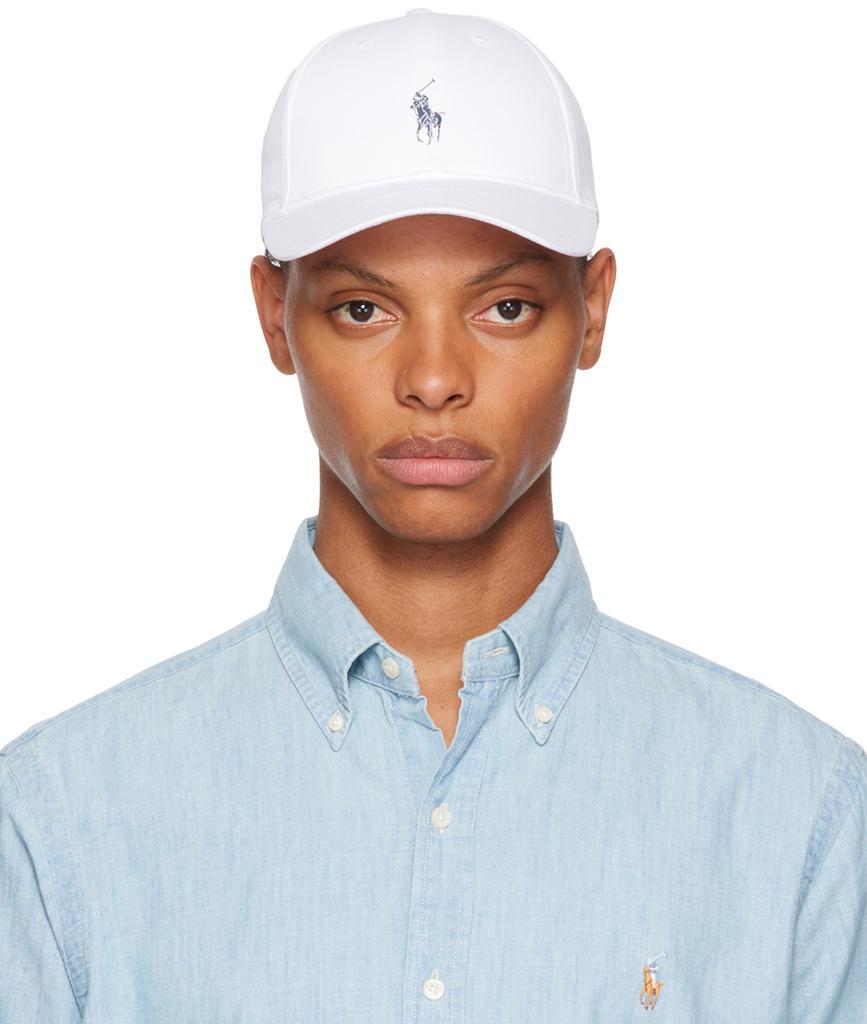 商品Ralph Lauren|White Cotton Cap,价格¥134,第1张图片