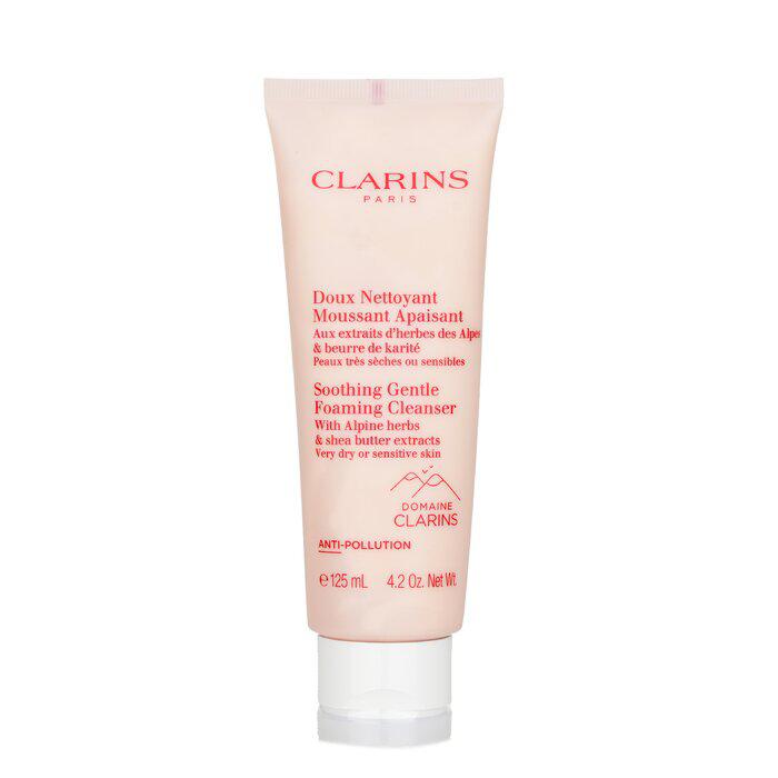Clarins 活肤舒缓泡沫洁面霜 - 干性与敏感性肌肤适用 125ml/4.2oz商品第1张图片规格展示